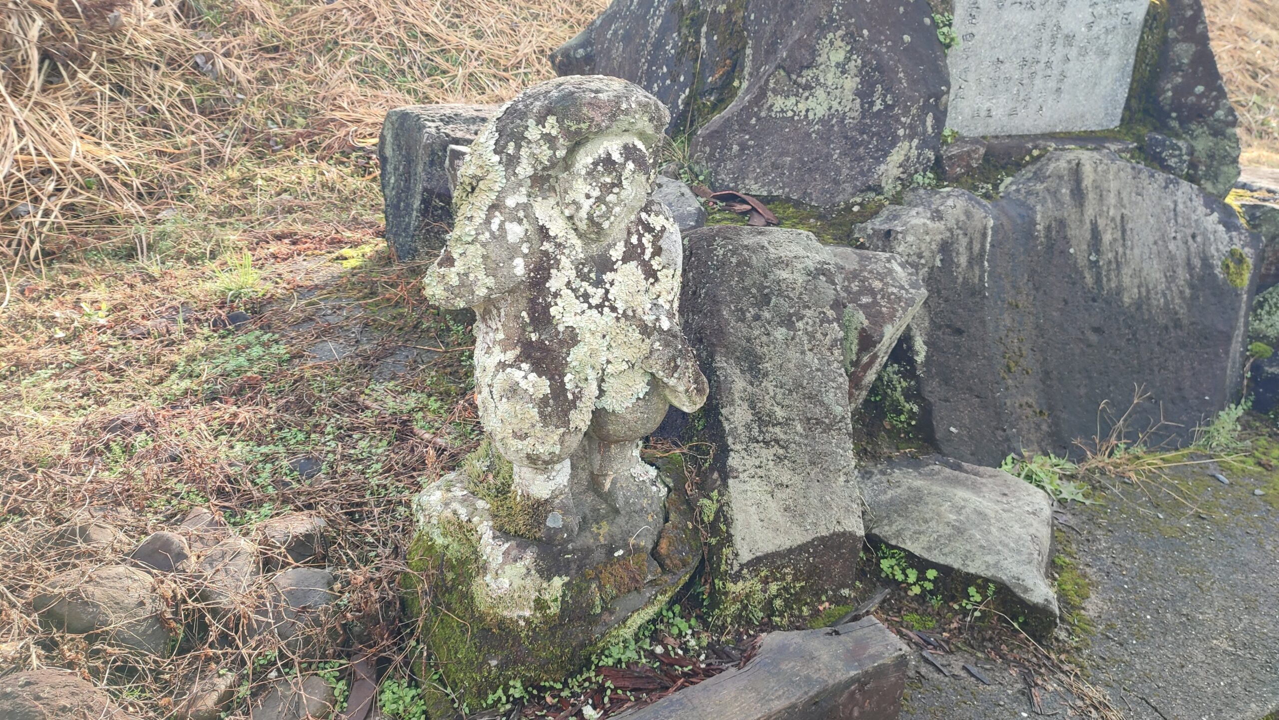 上福良（なかふくら）の田の神