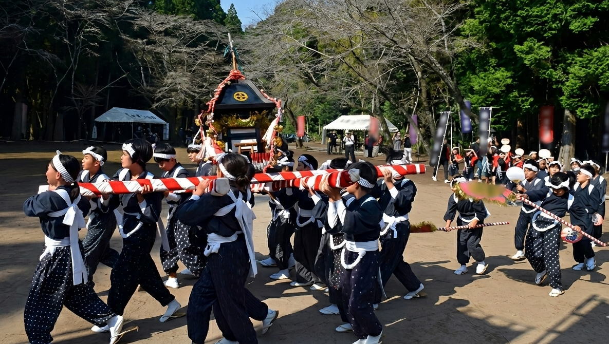中津川小校区の伝統芸能
