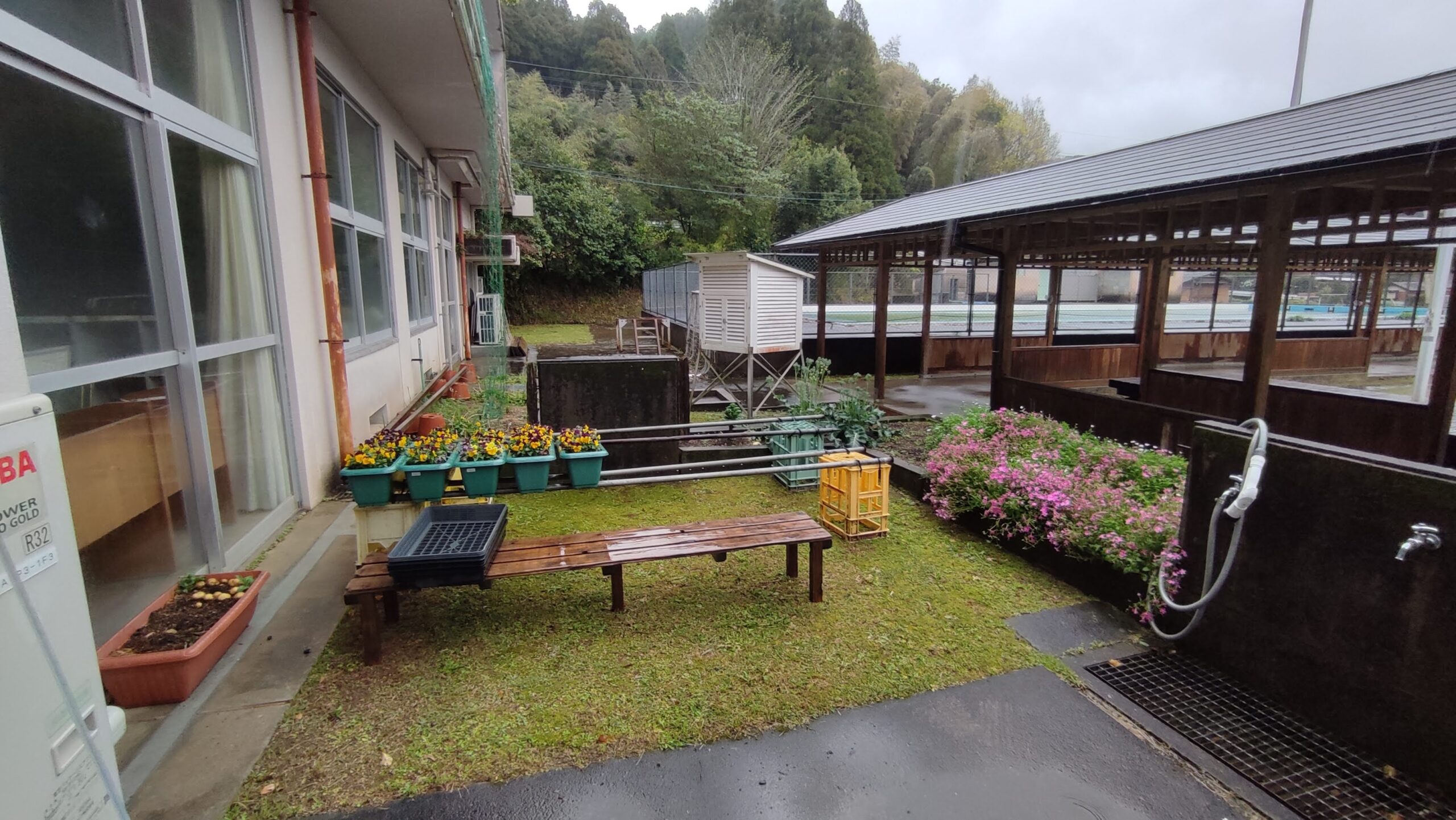 内山田校区の風景