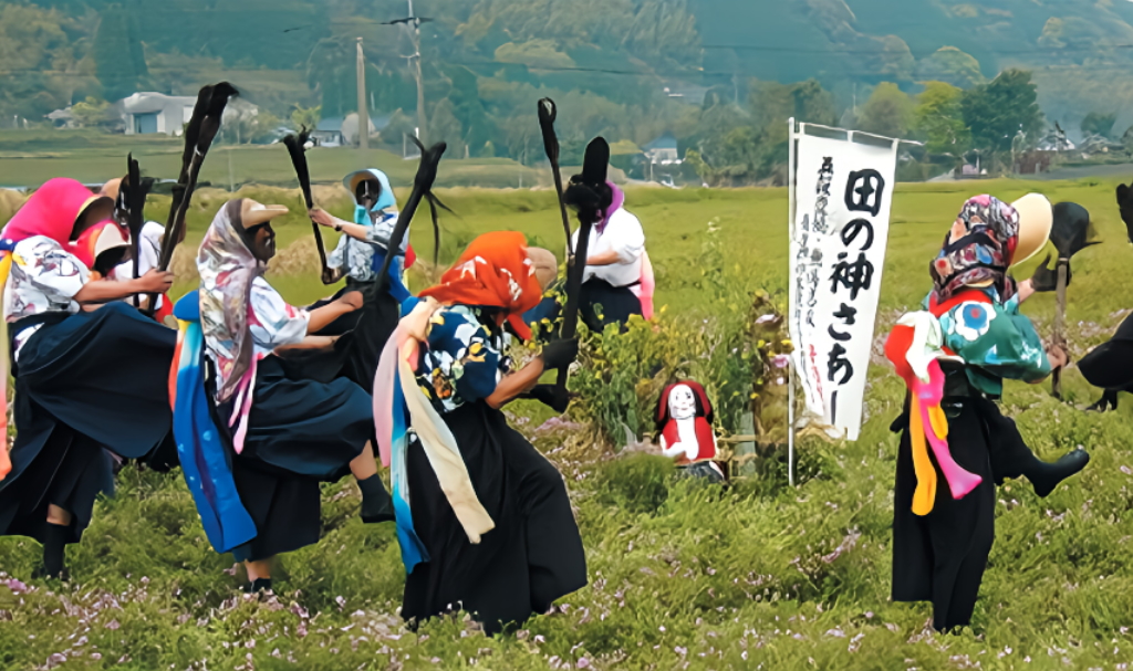 田の神講（田の神戻し）