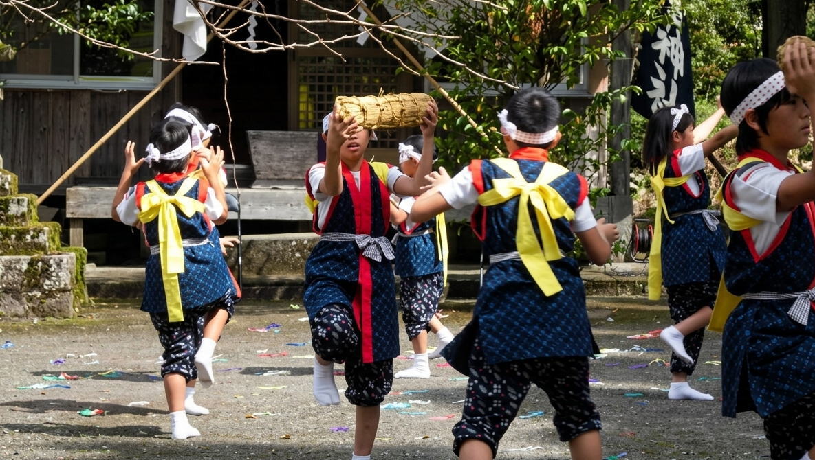 上手小校区の伝統芸能