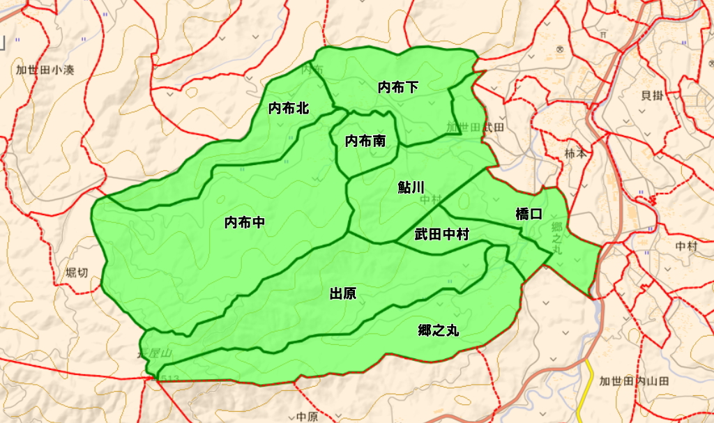 長屋小学校がある長屋校区とは？