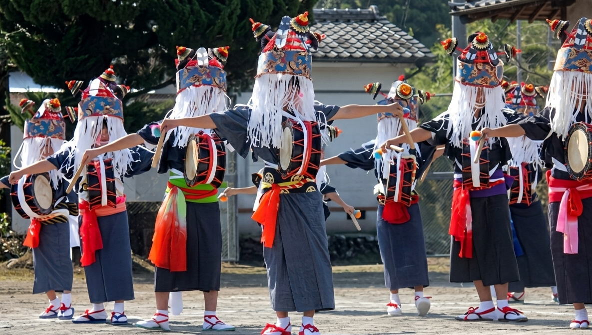 大軣小校区の伝統芸能