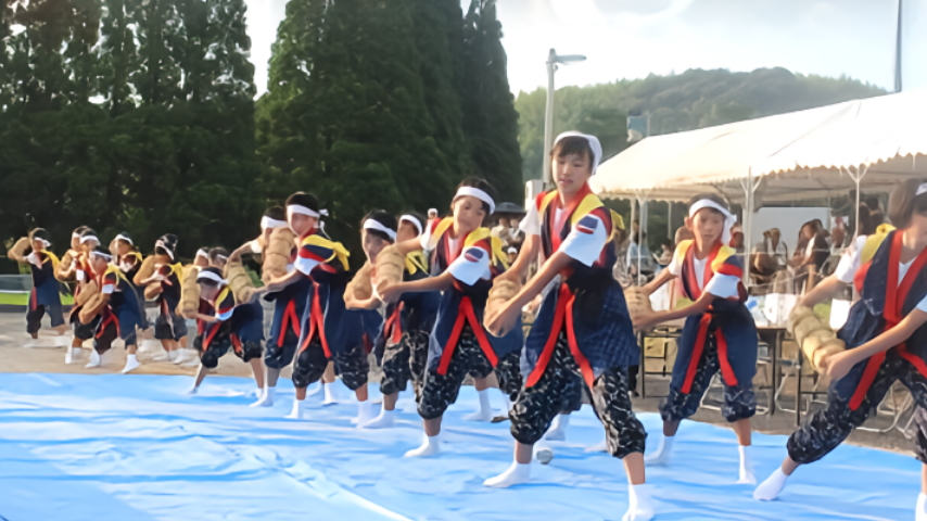 上手の俵踊り