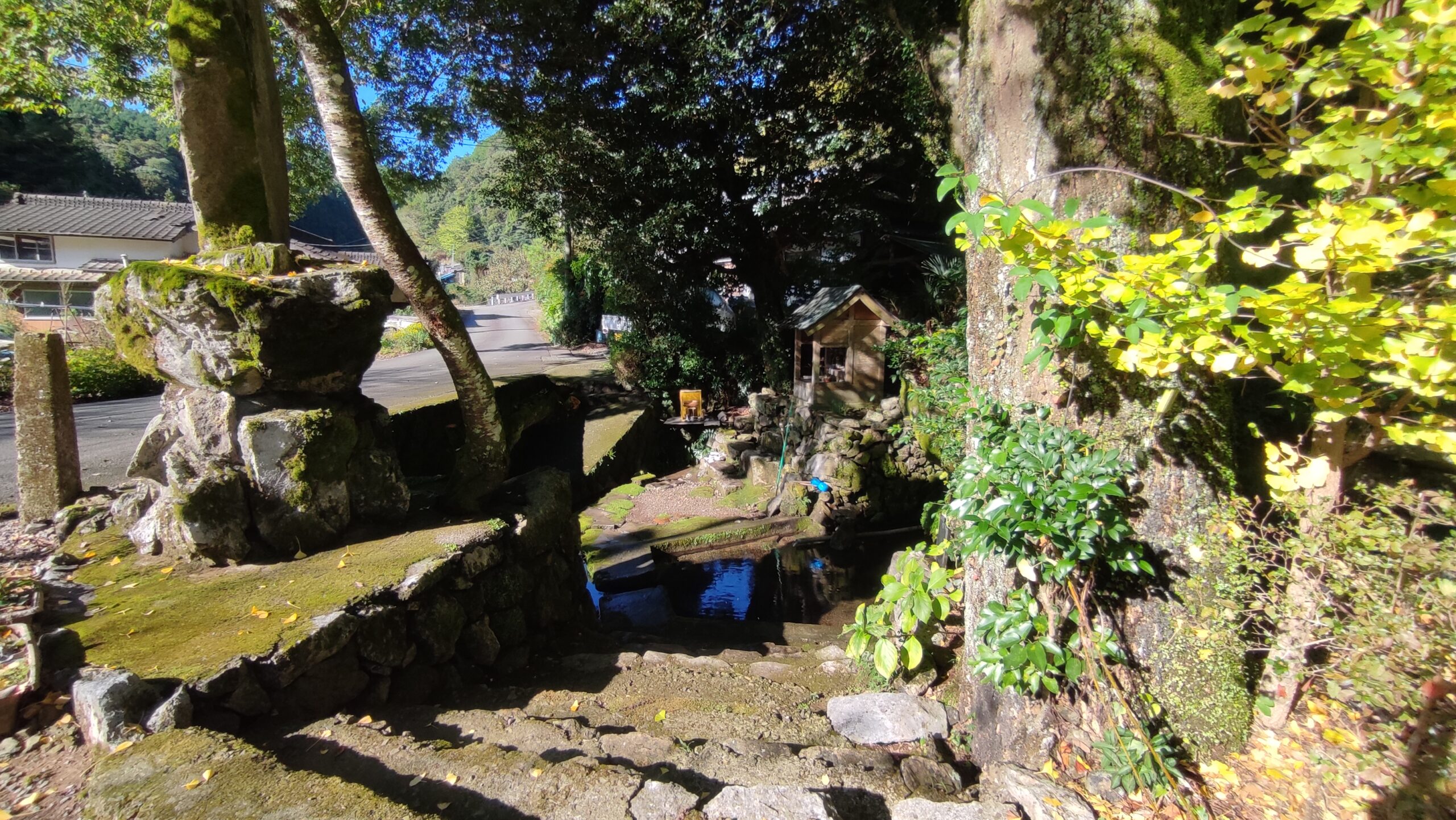 上原（うわばる）の井川について