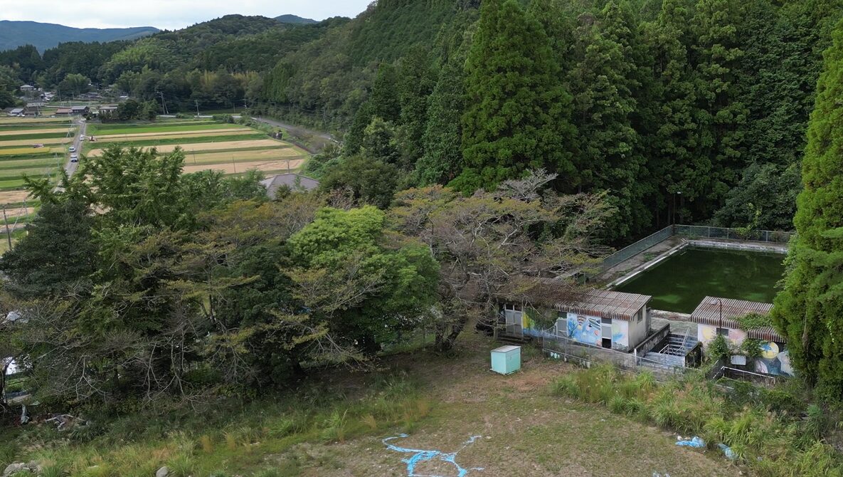 芦北町立大野中学校のプール