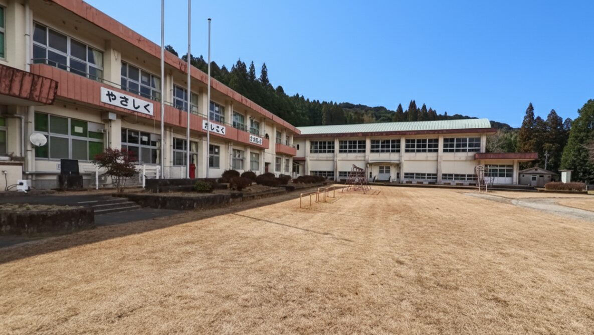 霧島市立佐々木小学校の校舎