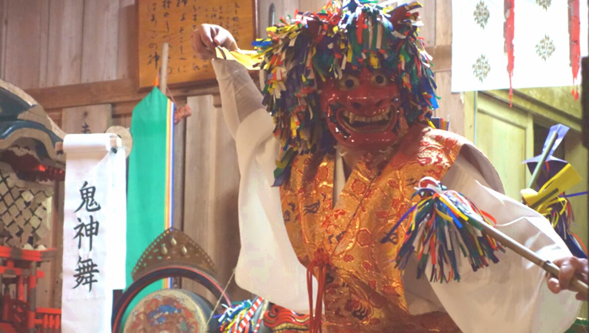 坪谷小校区の伝統芸能