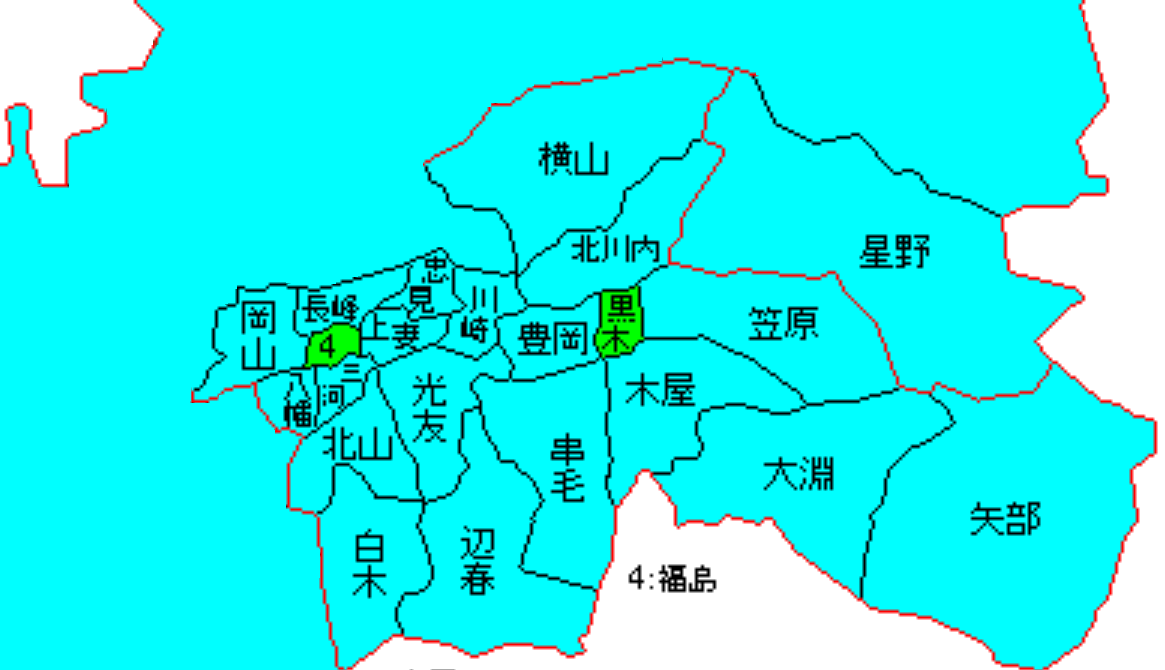 八女市（やめし）の市制・町村制施行直後
