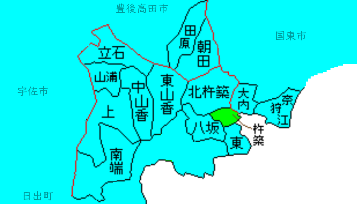 杵築市（きつきし）の市制・町村制施行直後