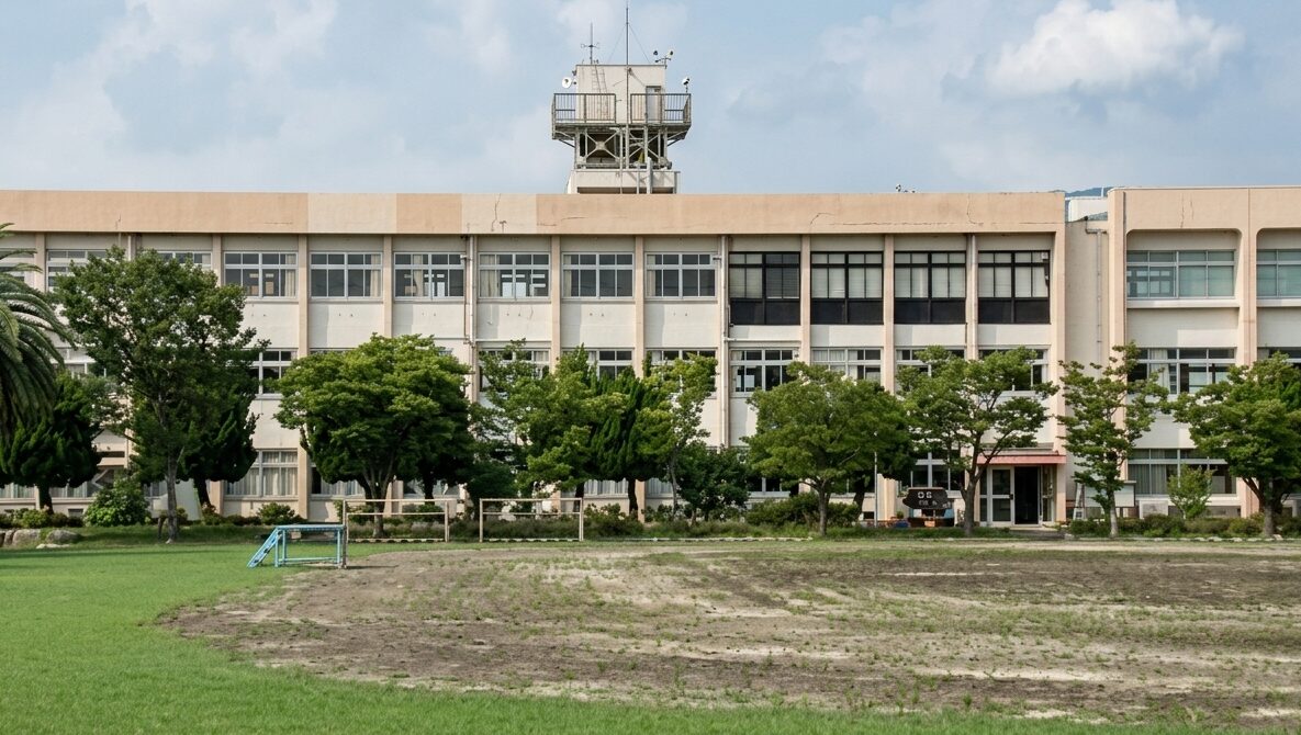 三井中央高等学校の校舎