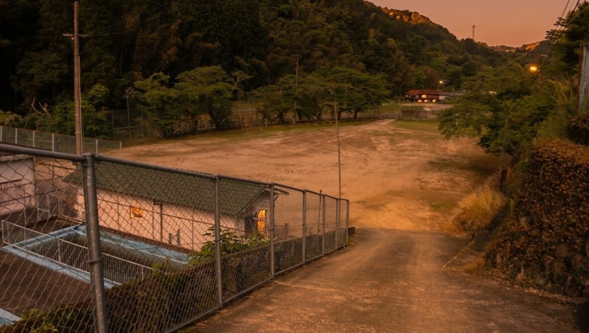 八女市立笠原小学校の校舎