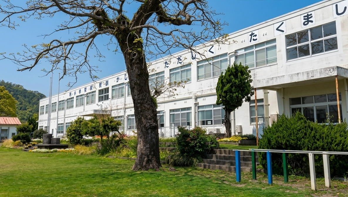 指宿市立利永小学校の校舎