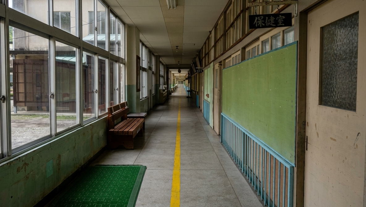 指宿市立山川小学校（旧校地）の校舎