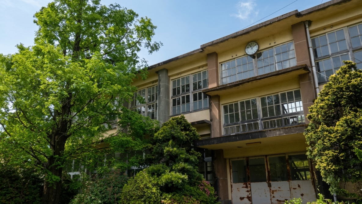 鹿屋市立柏木小学校の校舎
