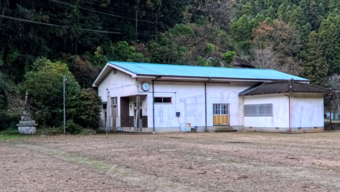 日田市立高瀬小学校串川分校の校舎