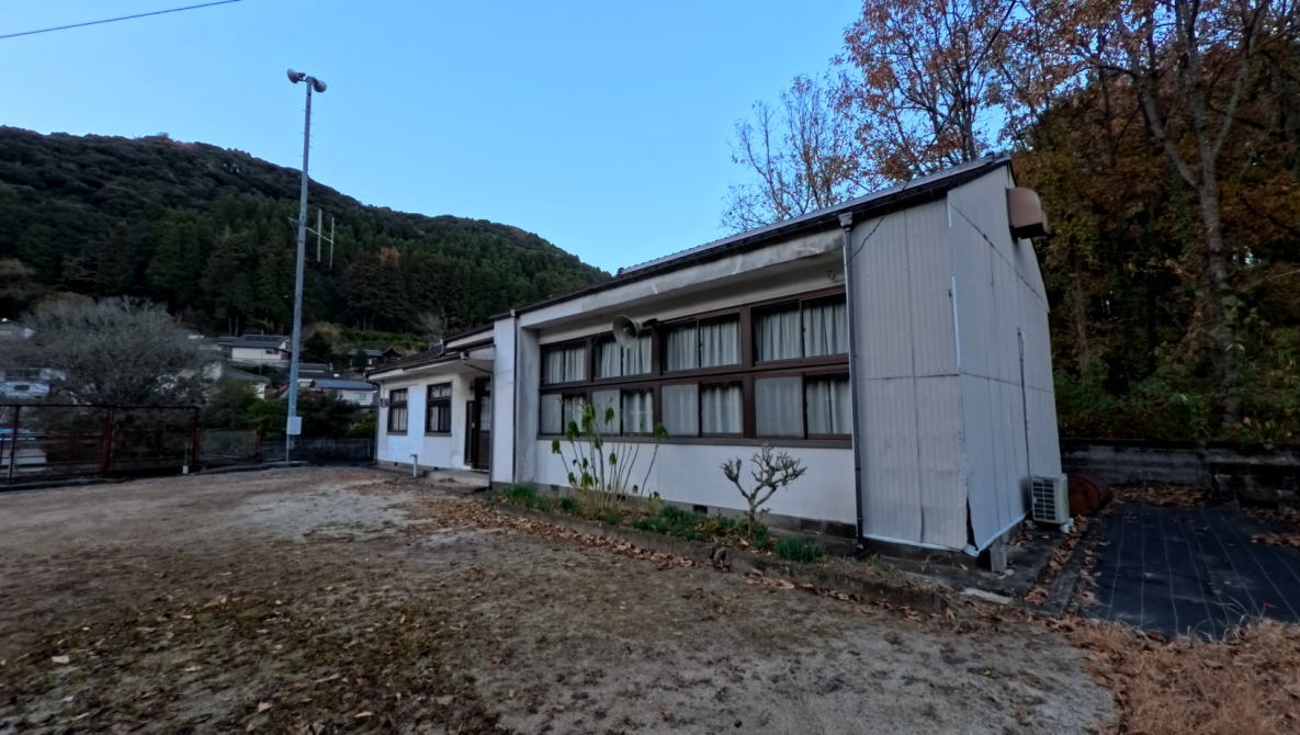 日田市立高瀬小学校九膳ヶ畑分校の校舎