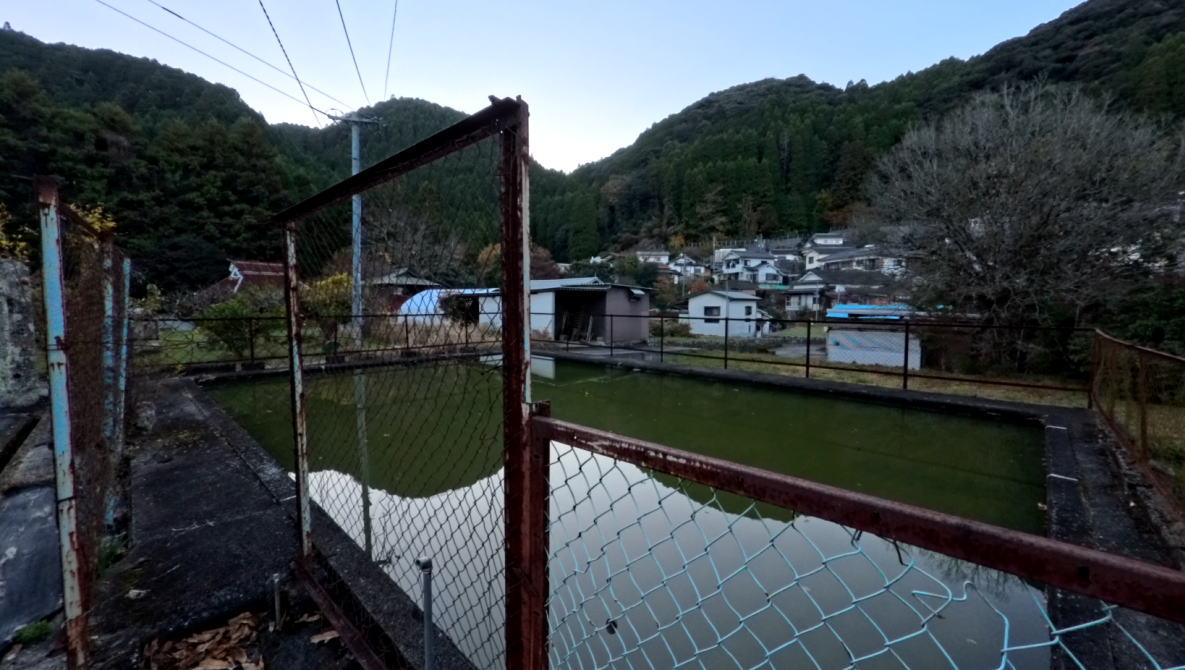 日田市立高瀬小学校九膳ヶ畑分校の校舎