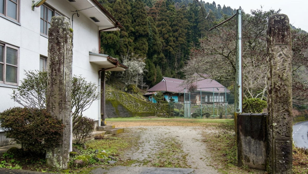 日田市立高瀬小学校松金分校の校舎