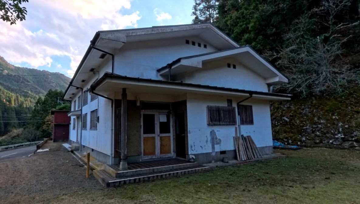 日田市立高瀬小学校松金分校の校舎