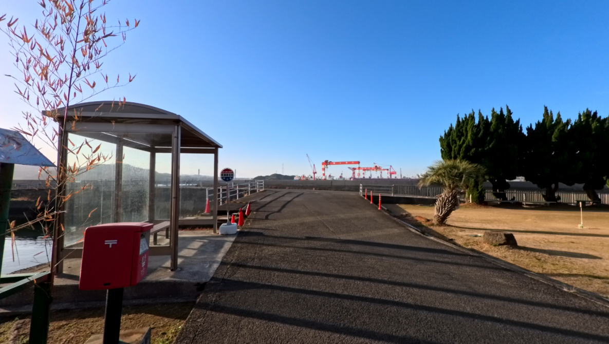 大島町立本郷分校の校舎