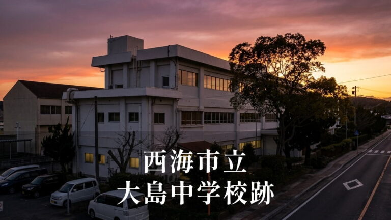 大島（おおしま）中学校 [平成25年閉校] 西海市立