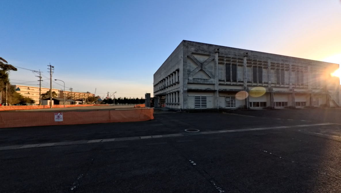 西海市立大島中学校の校舎