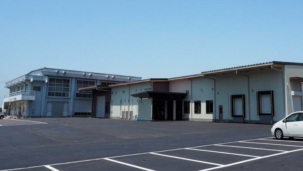 西海市立崎戸中学校の校舎